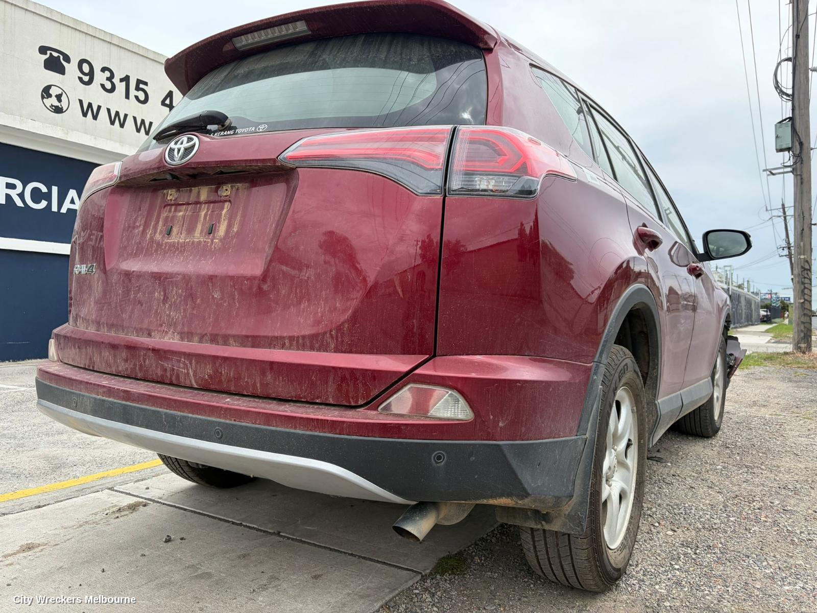 TOYOTA RAV4 REVERSE CAMERA, FRONT CAMERA (WINDSCREEN MOUNTED), XA40, 12/2015 - 12/2018