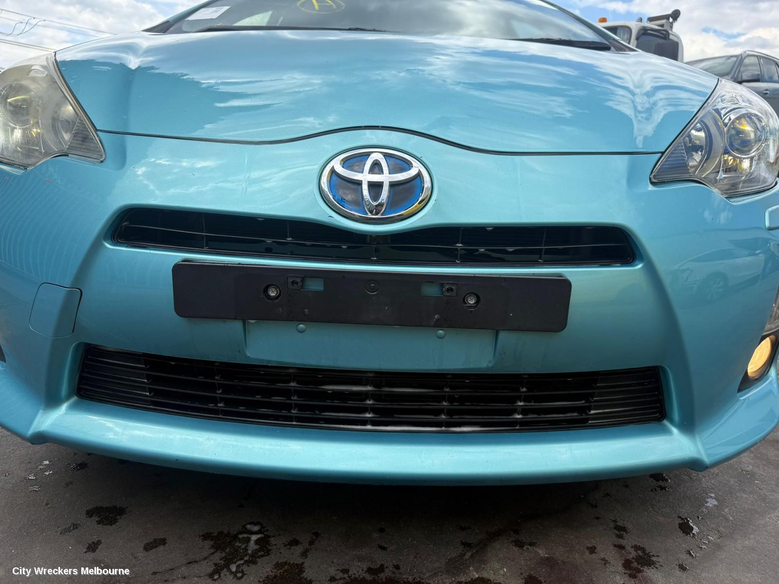 TOYOTA PRIUS REAR GARNISH, NHP10R, PRIUS C, TAILGATE GARNISH (CENTRE), 12/2011 - 03/2020