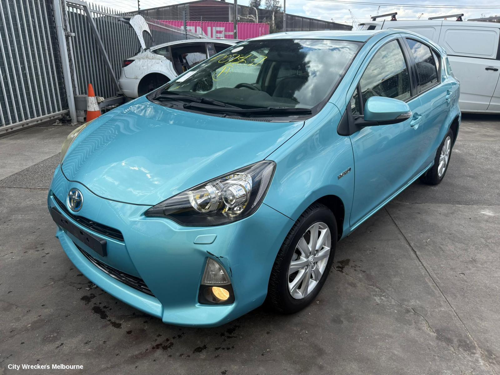 TOYOTA PRIUS REAR GARNISH, NHP10R, PRIUS C, TAILGATE GARNISH (CENTRE), 12/2011 - 03/2020