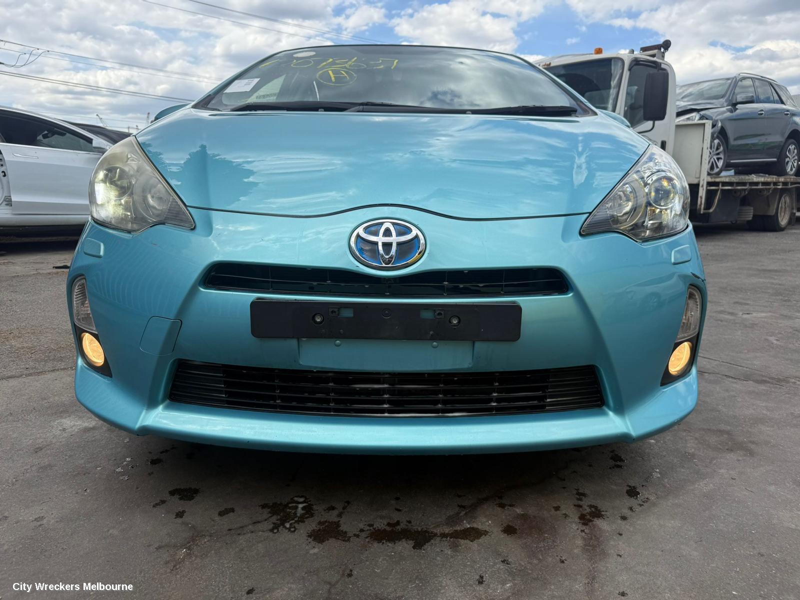 TOYOTA PRIUS REAR GARNISH, NHP10R, PRIUS C, TAILGATE GARNISH (CENTRE), 12/2011 - 03/2020