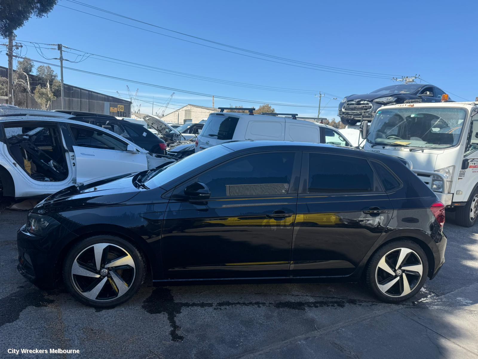 VOLKSWAGEN POLO RIGHT TAILLIGHT, AW, NON LED TYPE, 09/2017 - 01/2022