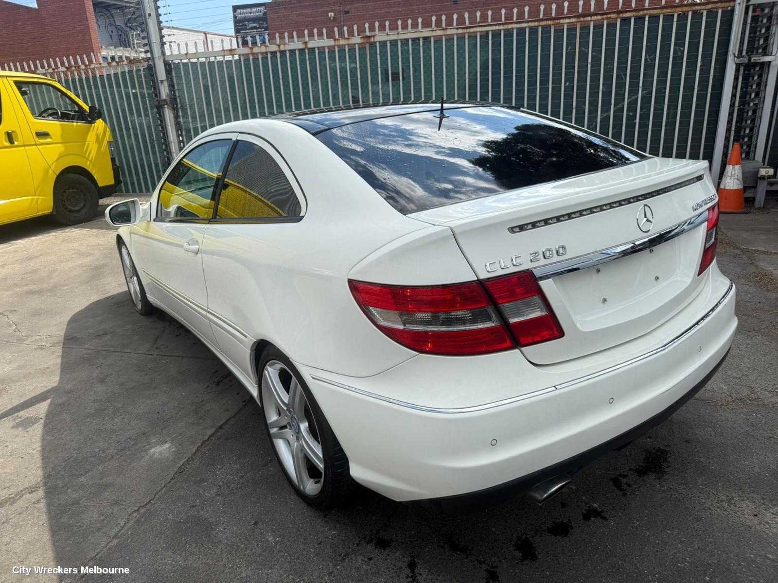 MERCEDES CLC CLASS BOOTLID/TAILGATE, TAILGATE, CL203, 08/2008 - 03/2011