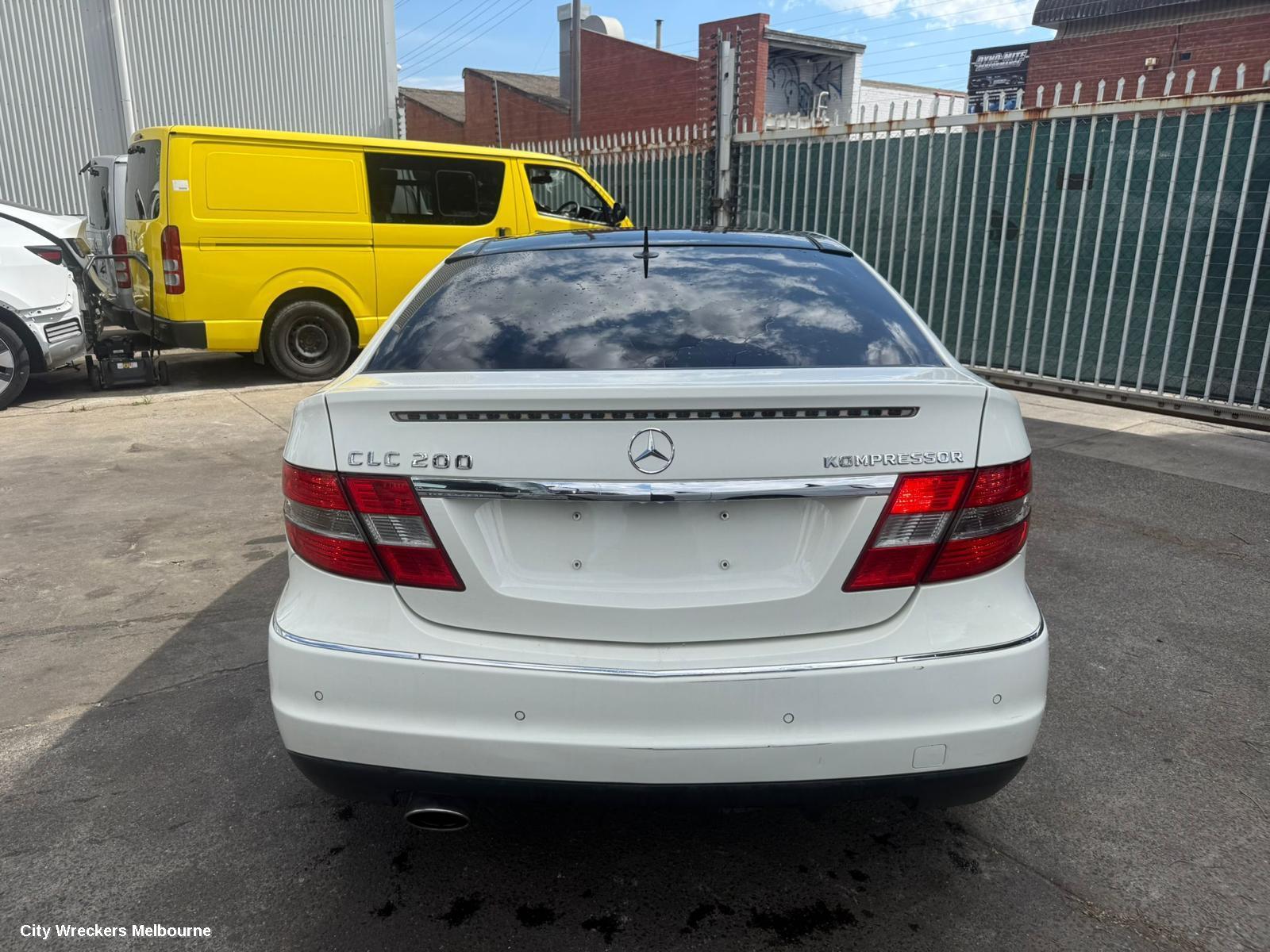 MERCEDES CLC CLASS BOOTLID/TAILGATE, TAILGATE, CL203, 08/2008 - 03/2011