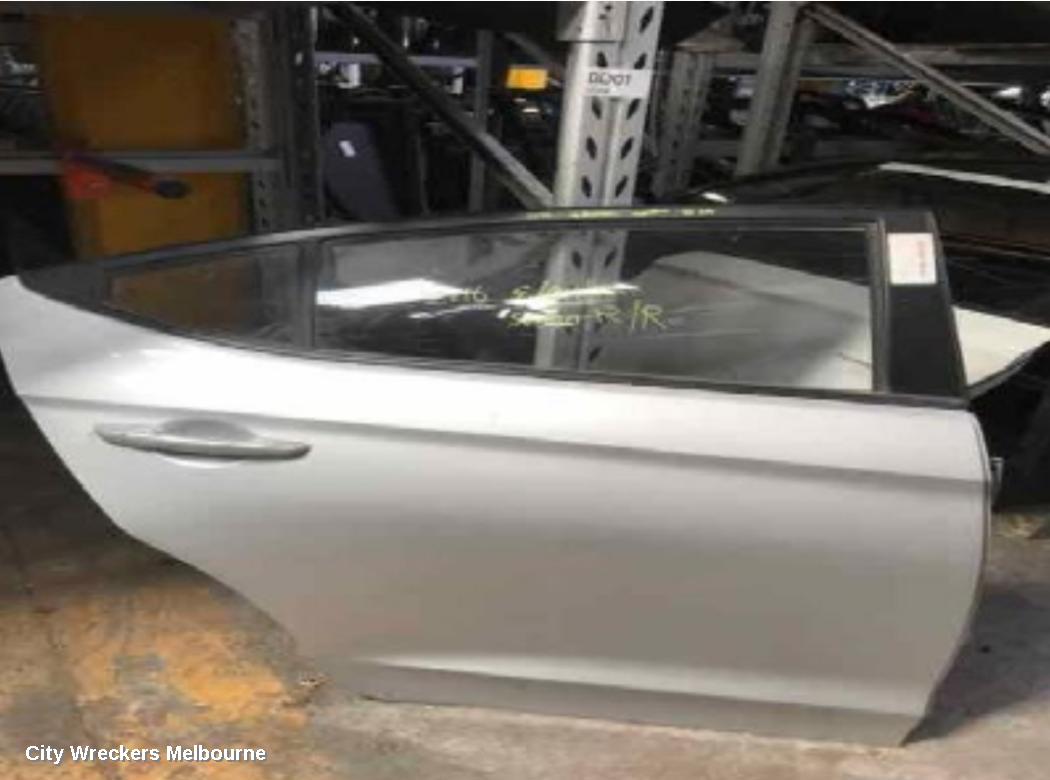 HYUNDAI ELANTRA RIGHT REAR DOOR, AD, 12/2015 - 12/2020