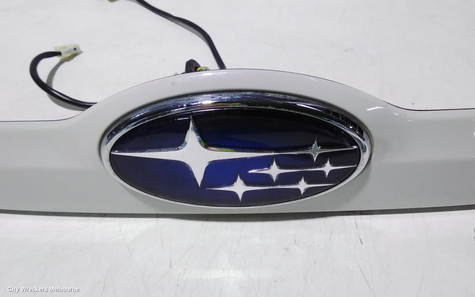 SUBARU XV REAR GARNISH, TAILGATE GARNISH (CENTRE), G5X, 05/2017 - 06/2023