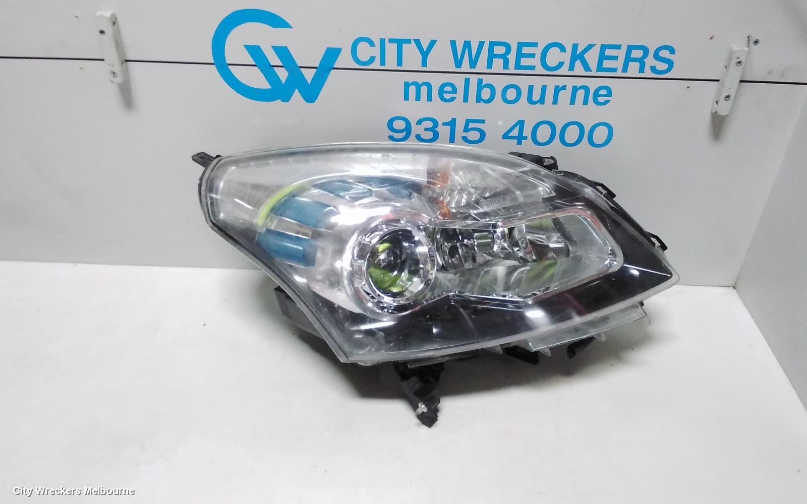 RENAULT KALEOS RIGHT HEADLAMP, H45, 09/2008 - 07/2011