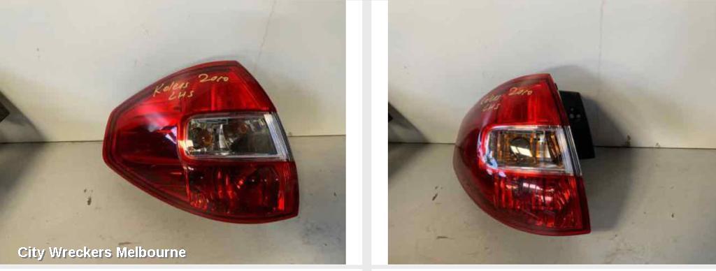 RENAULT KALEOS LEFT TAILLIGHT, H45, 09/2008 - 04/2016