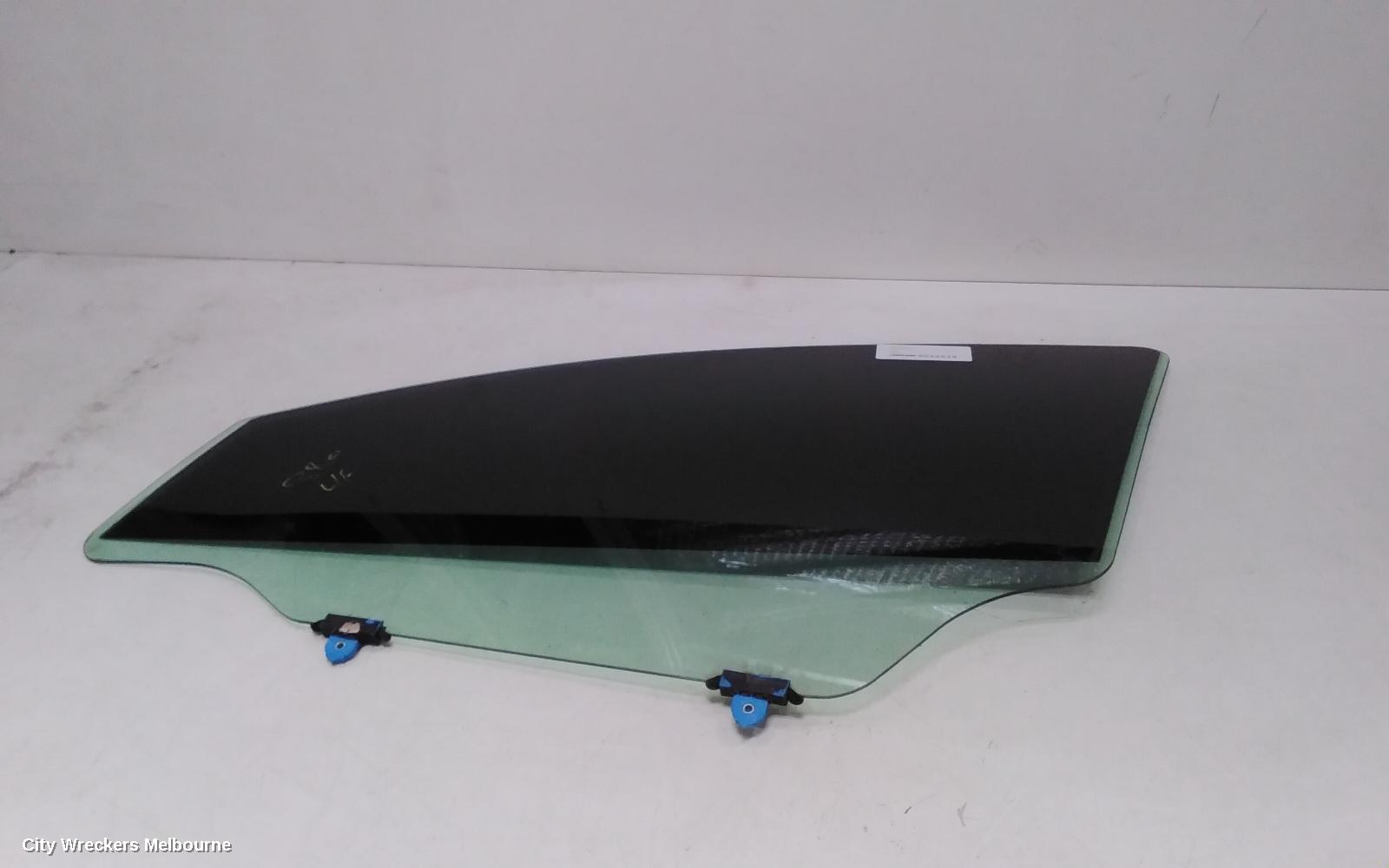 MITSUBISHI 380 LEFT FRONT DOOR WINDOW, DB, 09/2005 - 03/2008