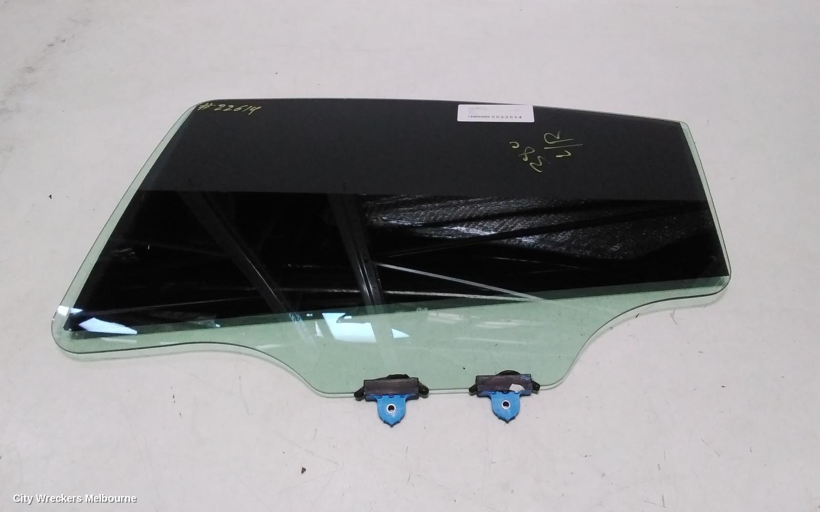 MITSUBISHI 380 LEFT REAR DOOR WINDOW, DB, 09/2005 - 03/2008