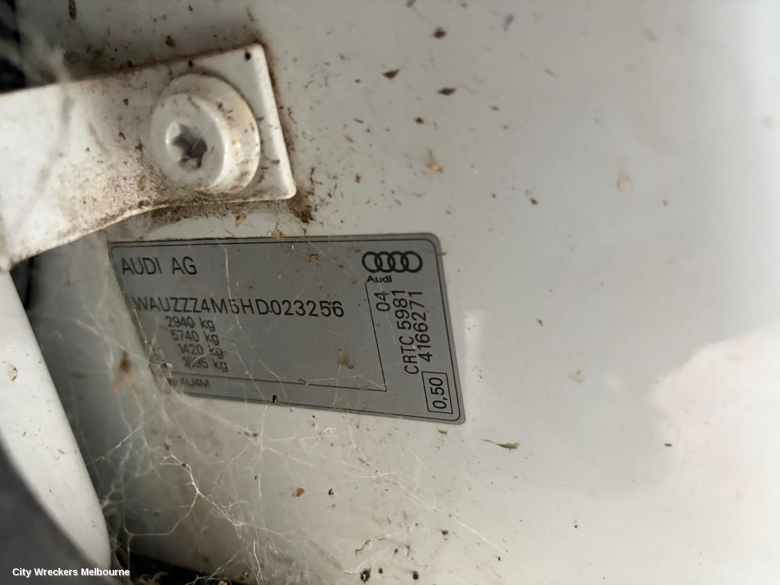 AUDI Q7 ALTERNATOR, 4M, DIESEL, 3.0, TURBO, 210AMP, DENSO BRAND, 07/2015 - 03/2020