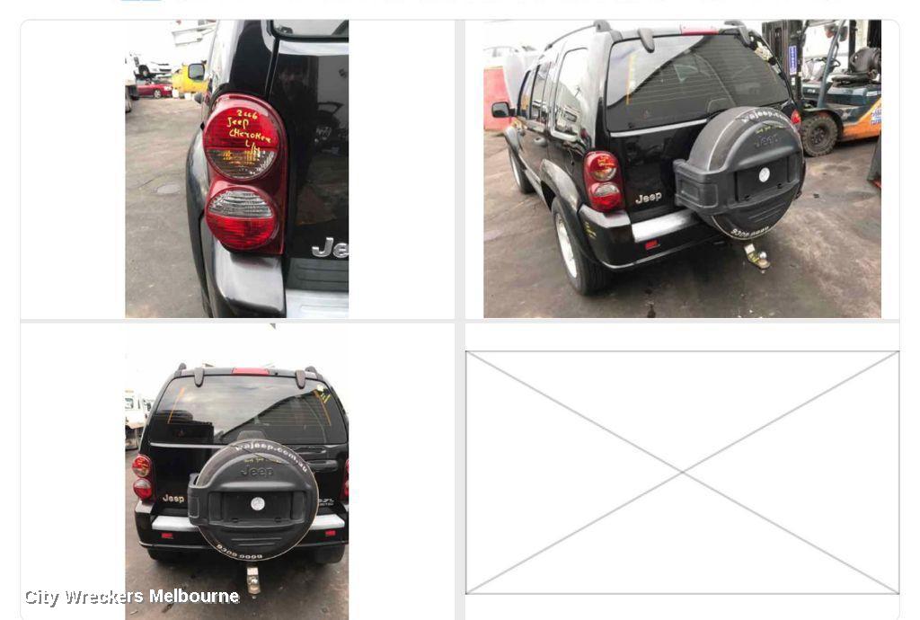 JEEP CHEROKEE REAR GARNISH, TAILGATE GARNISH, KJ, 11/2004 - 11/2007