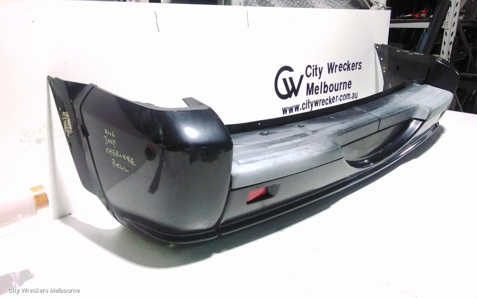 JEEP CHEROKEE REAR BUMPER, KJ, PAINTED, 09/2001 - 11/2007