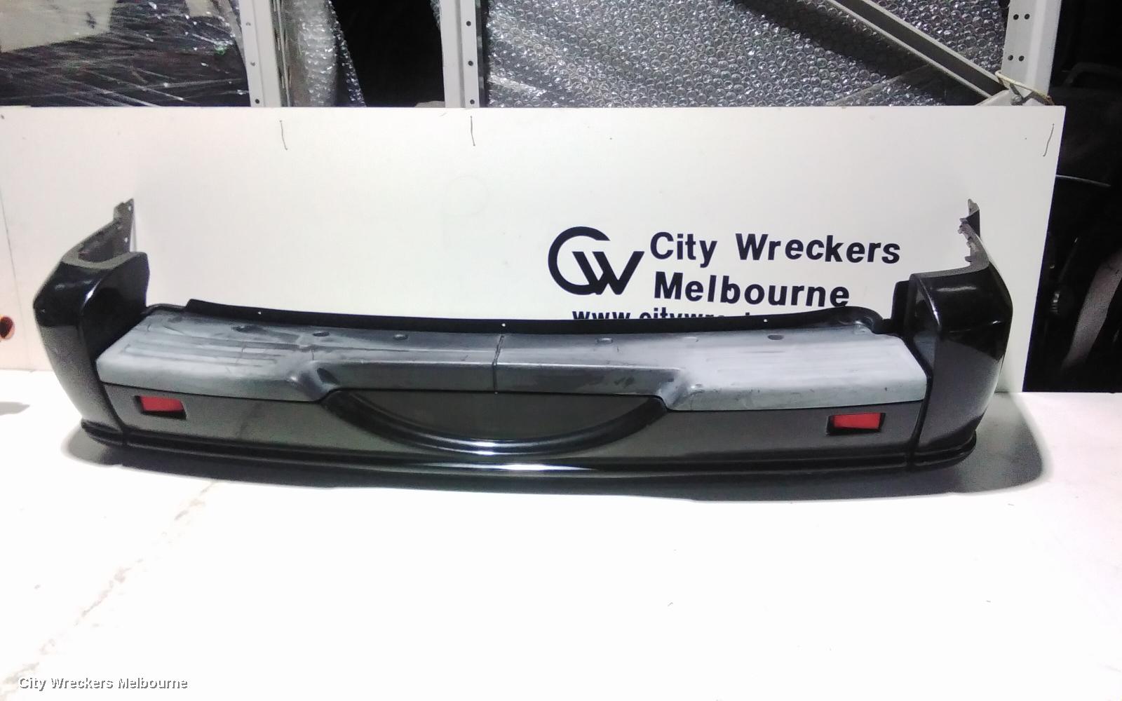 JEEP CHEROKEE REAR BUMPER, KJ, PAINTED, 09/2001 - 11/2007