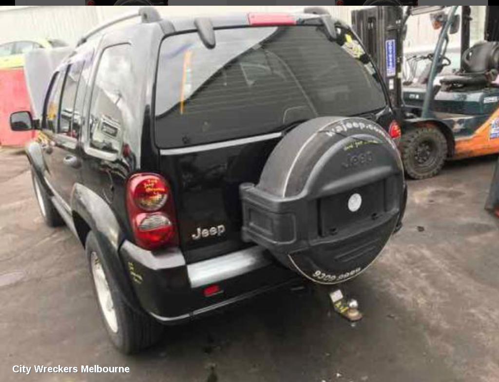 JEEP CHEROKEE REAR BUMPER, KJ, PAINTED, 09/2001 - 11/2007