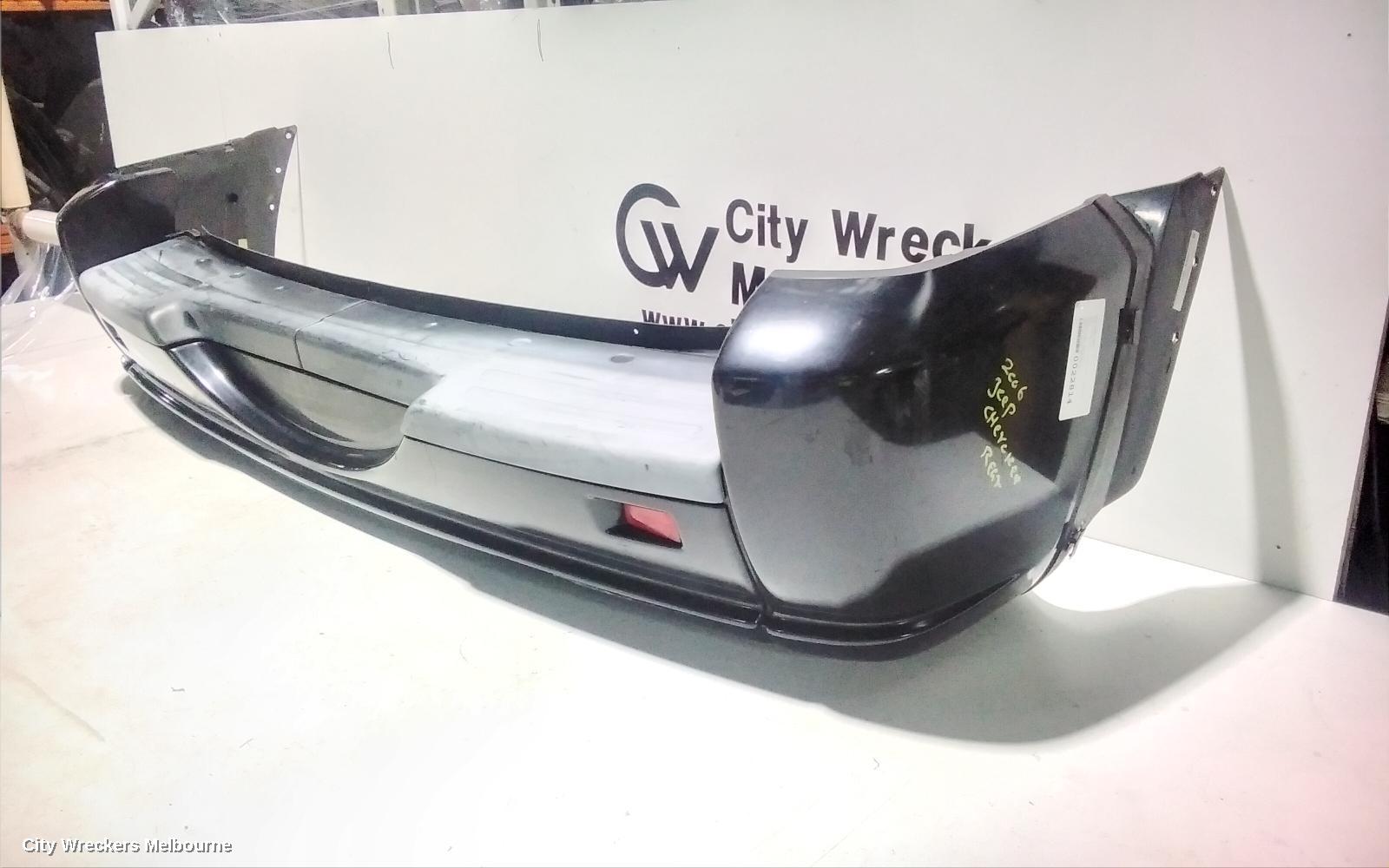 JEEP CHEROKEE REAR BUMPER, KJ, PAINTED, 09/2001 - 11/2007