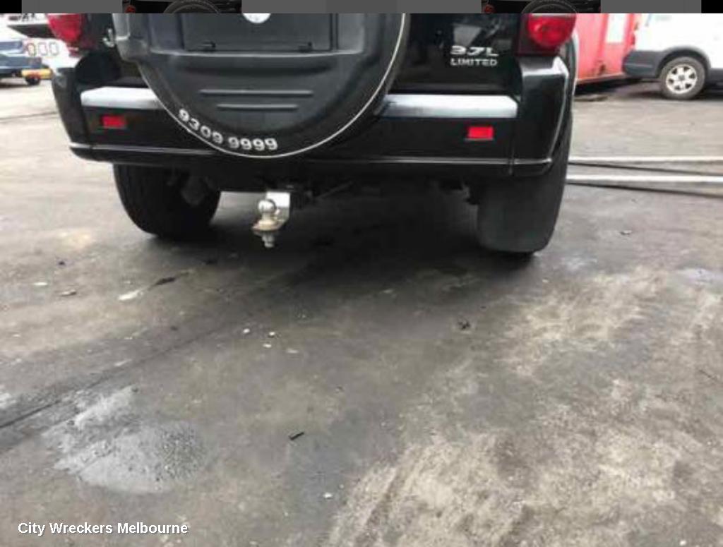 JEEP CHEROKEE REAR BUMPER, KJ, PAINTED, 09/2001 - 11/2007