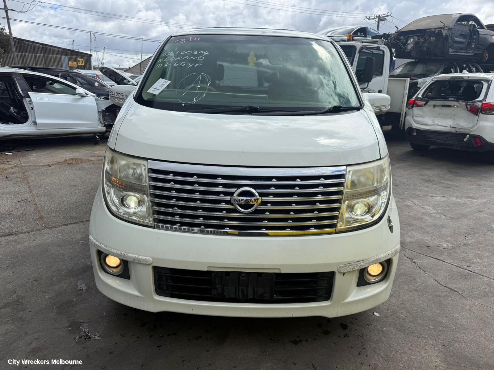 NISSAN ELGRAND DOOR/BOOT/GATE LOCK, RIGHT FRONT DOOR LOCK, E51, 05/2002 - 12/2010