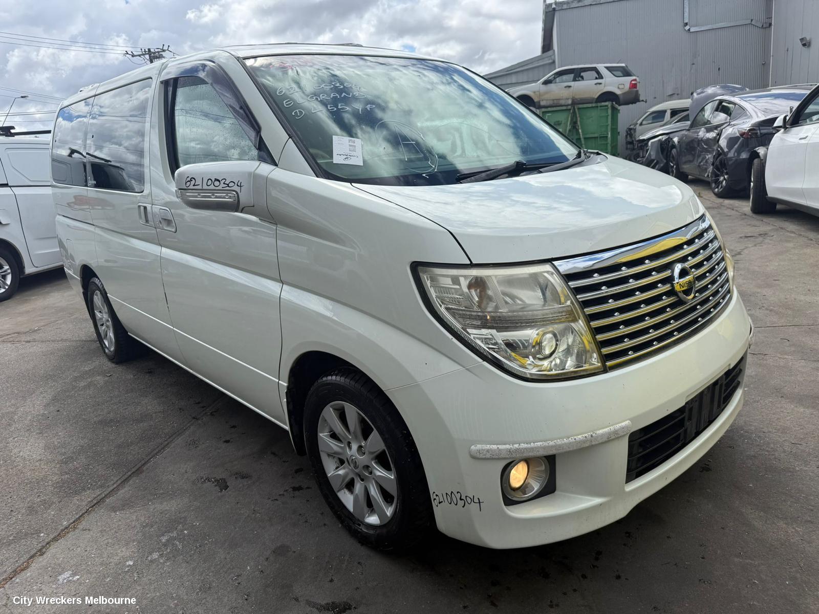 NISSAN ELGRAND DOOR/BOOT/GATE LOCK, RIGHT FRONT DOOR LOCK, E51, 05/2002 - 12/2010