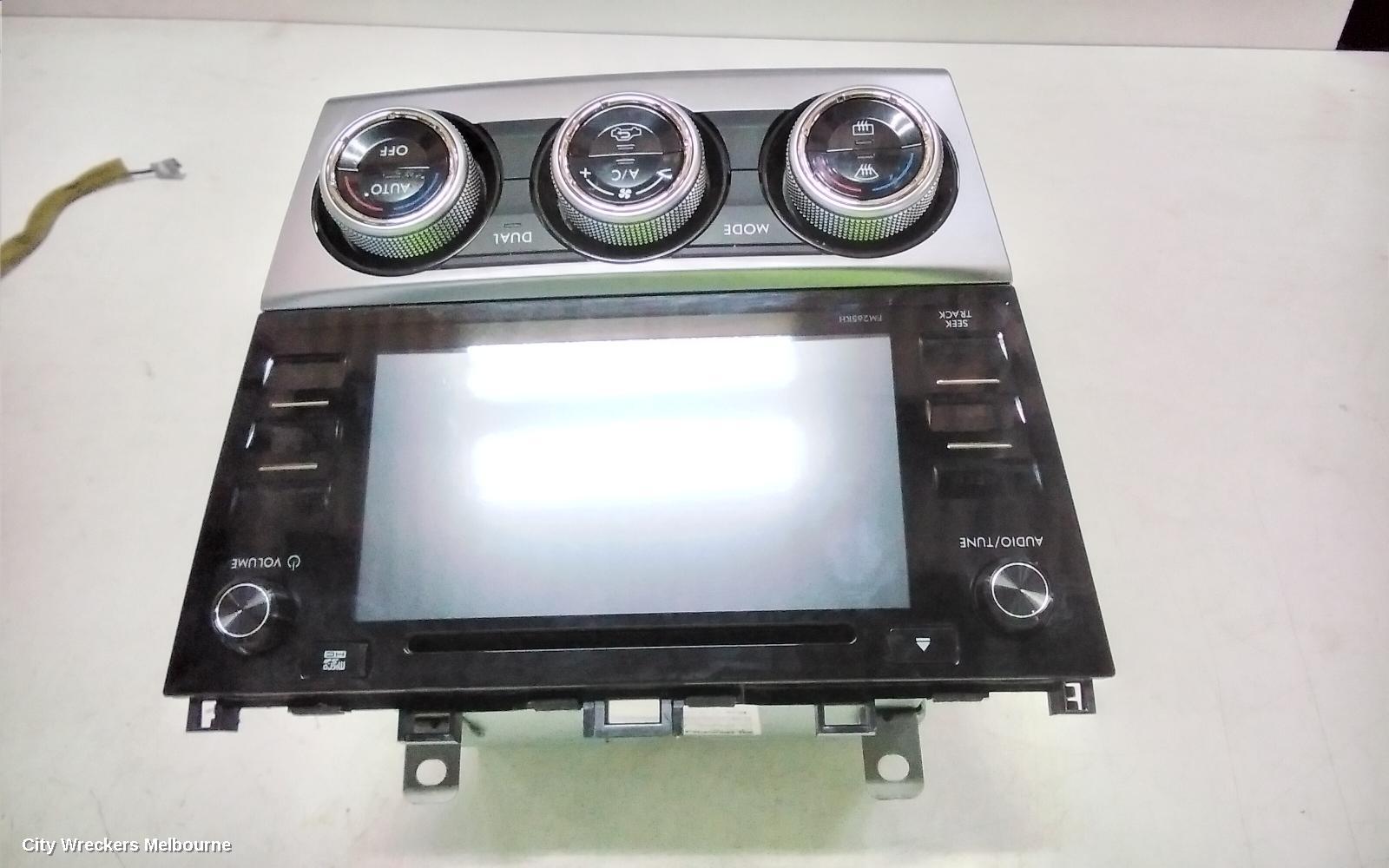 SUBARU IMPREZA RADIO/CD/DVD/SAT/TV, SAT NAV HEAD UNIT, W/ DISPLAY UNIT, 6.1IN, FM265KH, G4, 12/2011 - 08/2017
