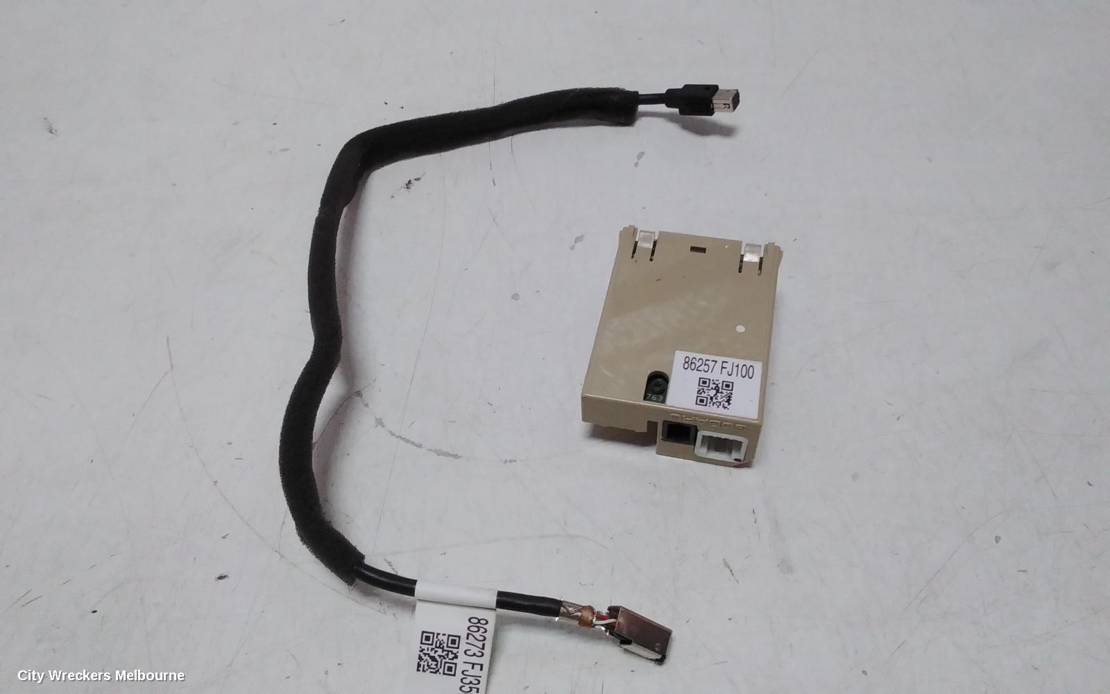 SUBARU IMPREZA RADIO/CD/DVD/SAT/TV, SAT NAV HEAD UNIT, W/ DISPLAY UNIT, 6.1IN, FM265KH, G4, 12/2011 - 08/2017