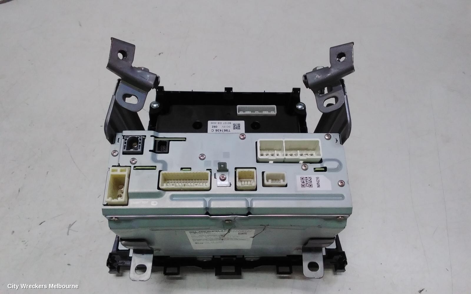 SUBARU IMPREZA RADIO/CD/DVD/SAT/TV, SAT NAV HEAD UNIT, W/ DISPLAY UNIT, 6.1IN, FM265KH, G4, 12/2011 - 08/2017