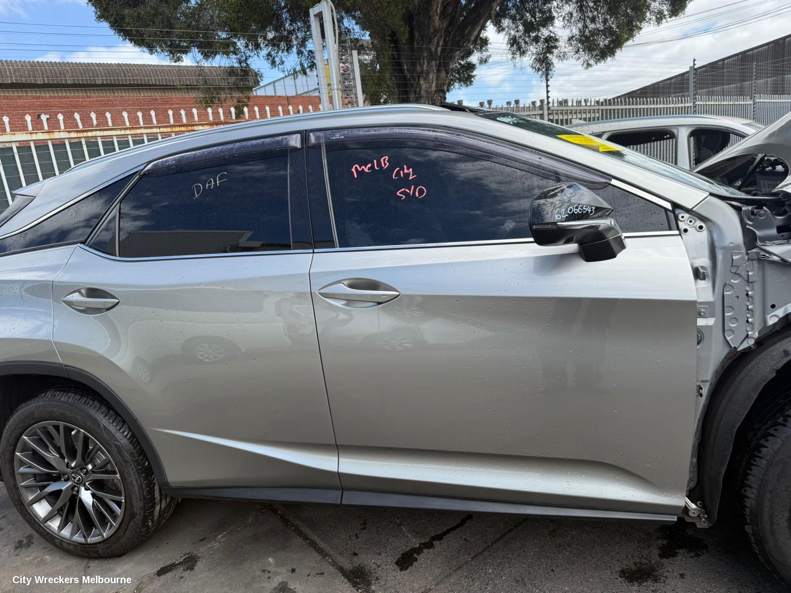 LEXUS RX SERIES DOOR TRIM, LH REAR, AL20, 09/2015 ONWARDS