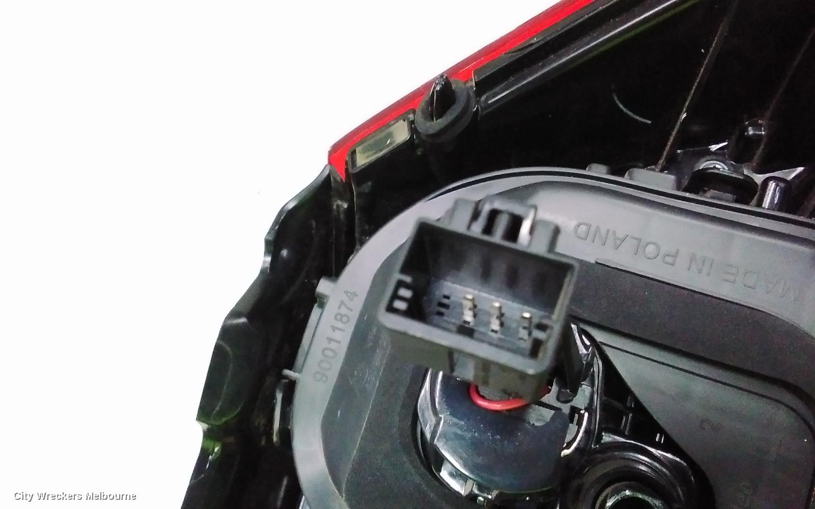 VOLKSWAGEN GOLF LEFT TAILLIGHT, GEN 7, HATCH, GTI/R-LINE/HIGHLINE, NON LED TYPE, 10/2013 - 03/2017