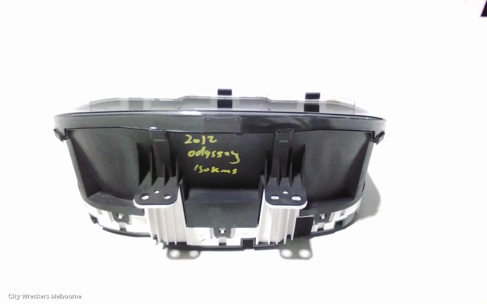HONDA ODYSSEY INSTRUMENT CLUSTER, RB3, 04/2009 - 12/2013