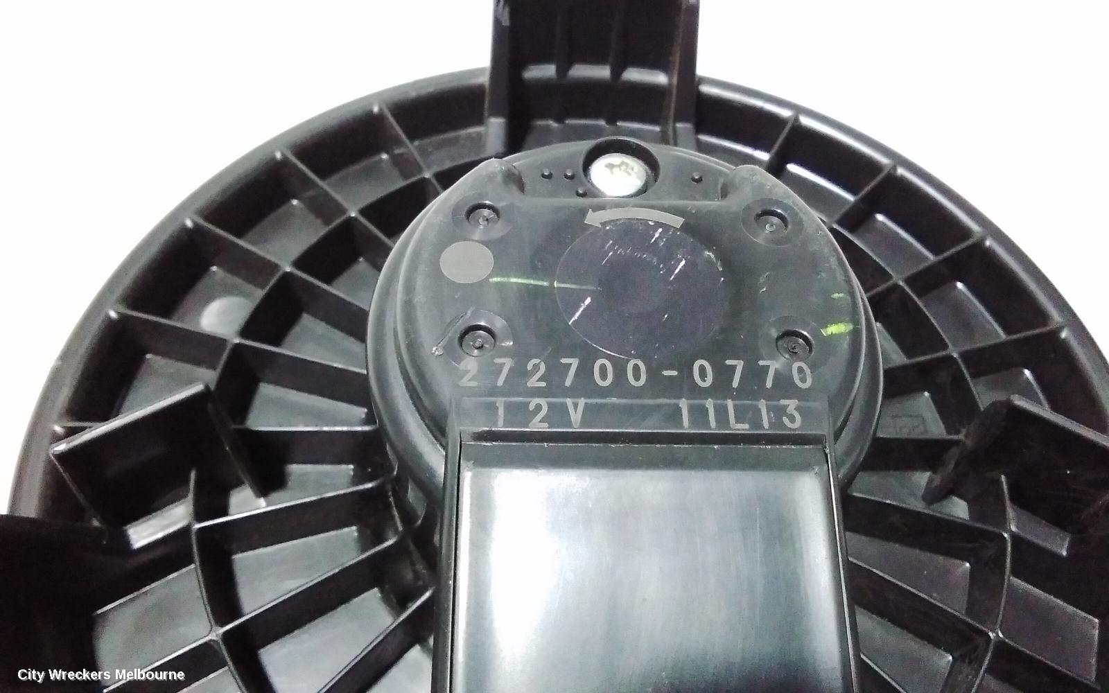 TOYOTA HIACE HEATER FAN MOTOR, FRONT, TRH/KDH, 03/2005 - 04/2019