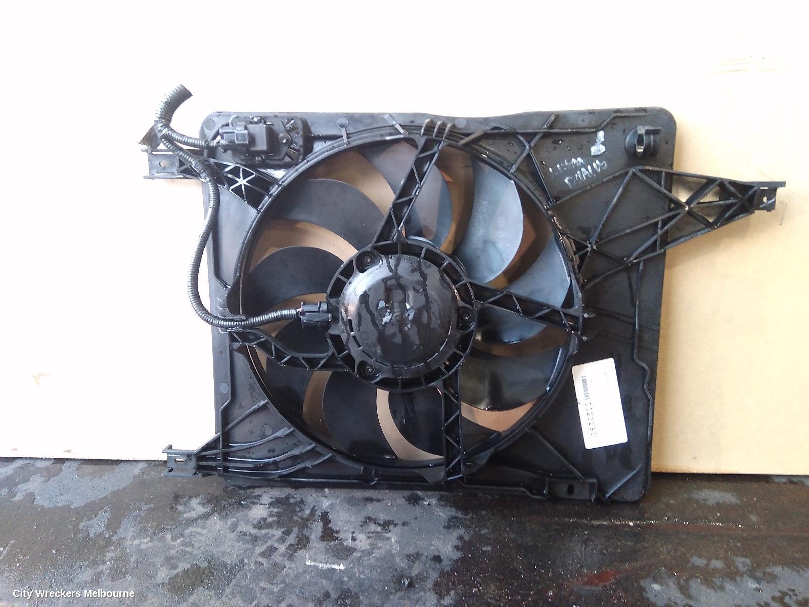 NISSAN DUALIS FAN, RADIATOR FAN, J10, 01/2010 - 05/2014