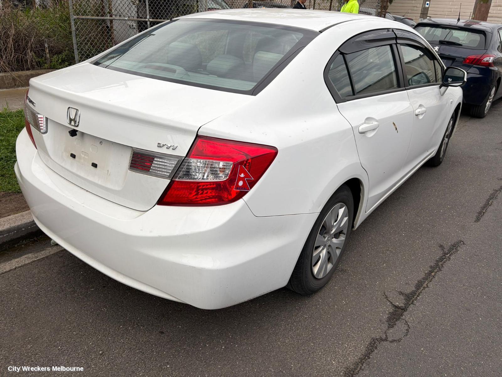 HONDA CIVIC BOOTLID/TAILGATE, BOOTLID, 9TH GEN, SEDAN (VIN JHMFB/MRHFB), VTI/VTI-L/VTI-LN, 02/2012 - 03/2014