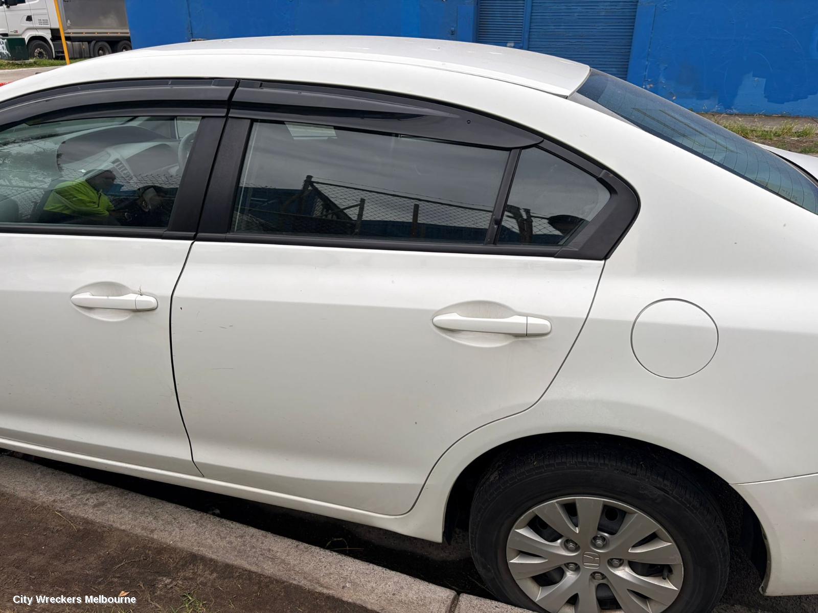 HONDA CIVIC BOOTLID/TAILGATE, BOOTLID, 9TH GEN, SEDAN (VIN JHMFB/MRHFB), VTI/VTI-L/VTI-LN, 02/2012 - 03/2014