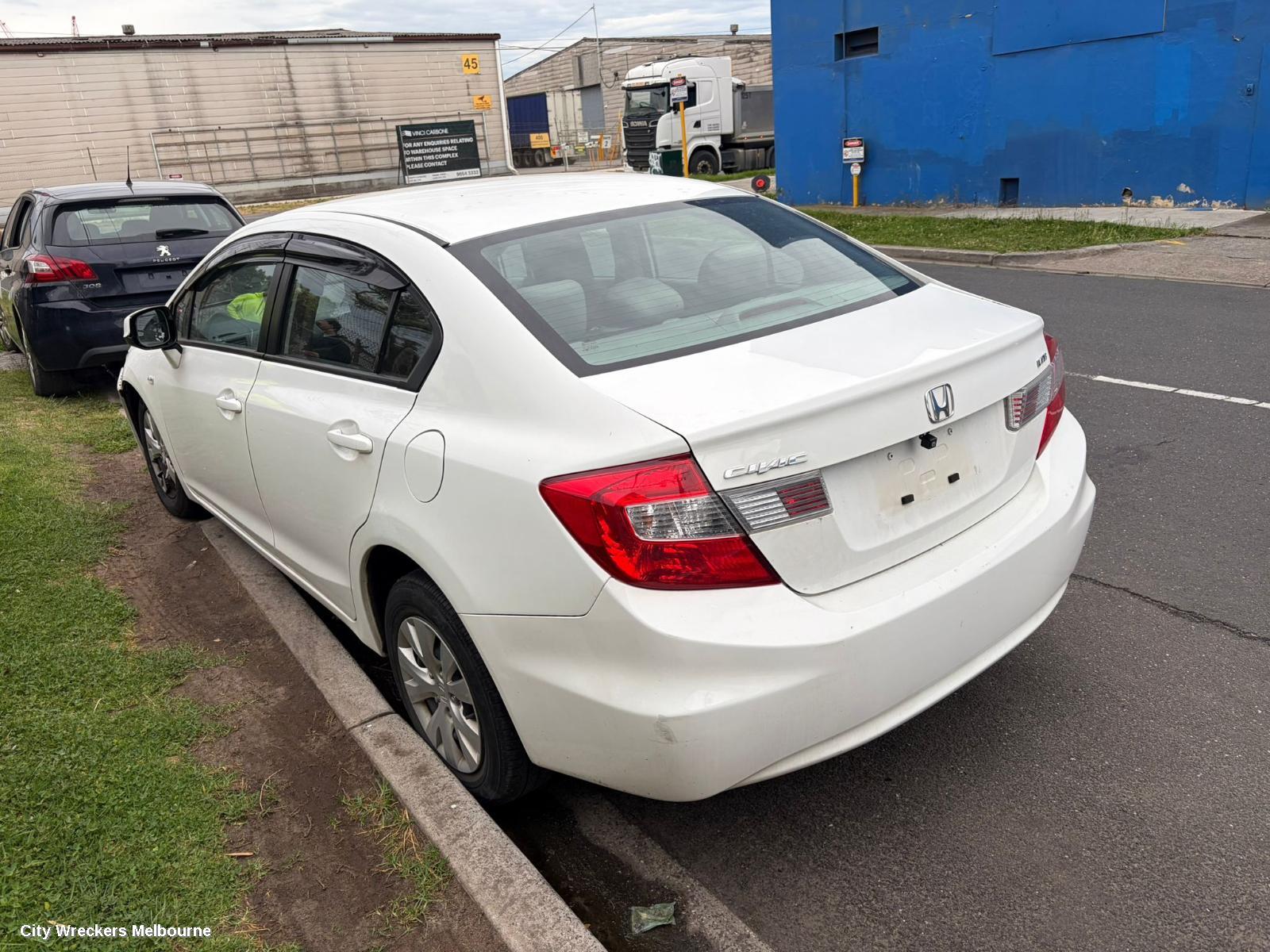 HONDA CIVIC BOOTLID/TAILGATE, BOOTLID, 9TH GEN, SEDAN (VIN JHMFB/MRHFB), VTI/VTI-L/VTI-LN, 02/2012 - 03/2014