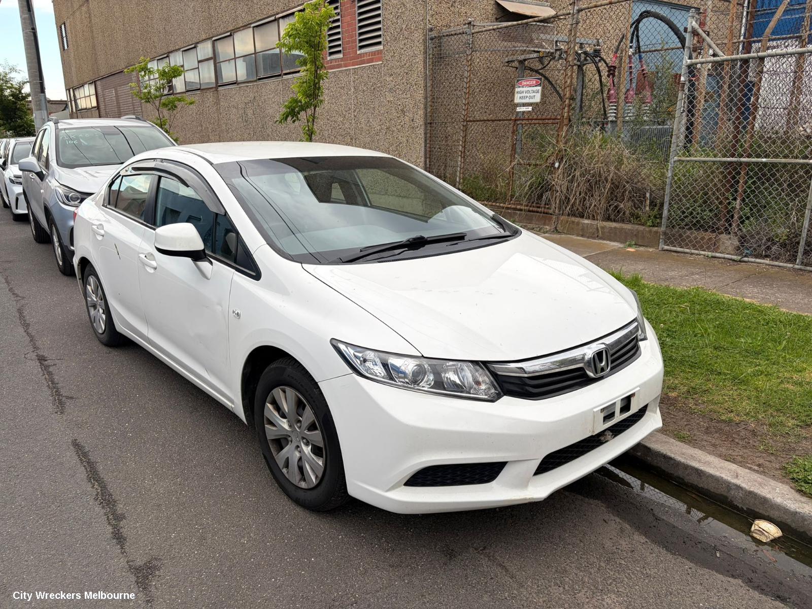 HONDA CIVIC BOOTLID/TAILGATE, BOOTLID, 9TH GEN, SEDAN (VIN JHMFB/MRHFB), VTI/VTI-L/VTI-LN, 02/2012 - 03/2014