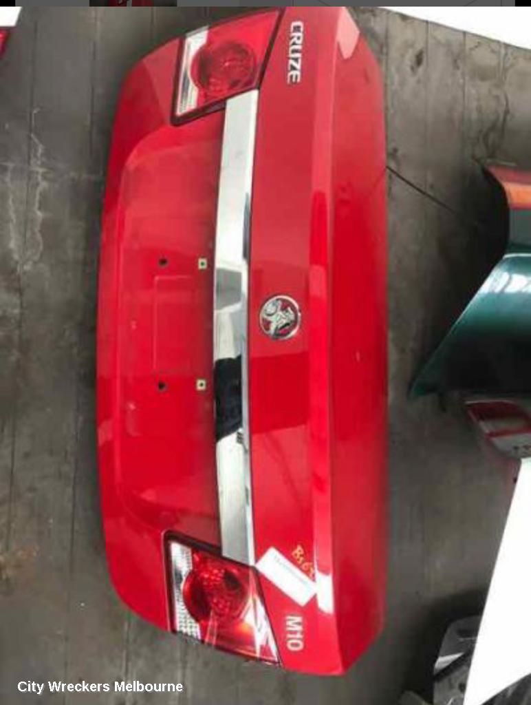 HOLDEN CRUZE BOOTLID/TAILGATE, BOOTLID, JG-JH, SEDAN, NON SPOILER TYPE, 03/2009 - 01/2017