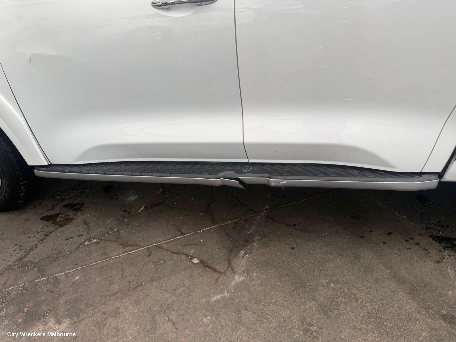 GREAT WALL CANNON UTE SIDE STEP/SKIRT, NPW, STEP, RH SIDE, 09/2020 ONWARDS