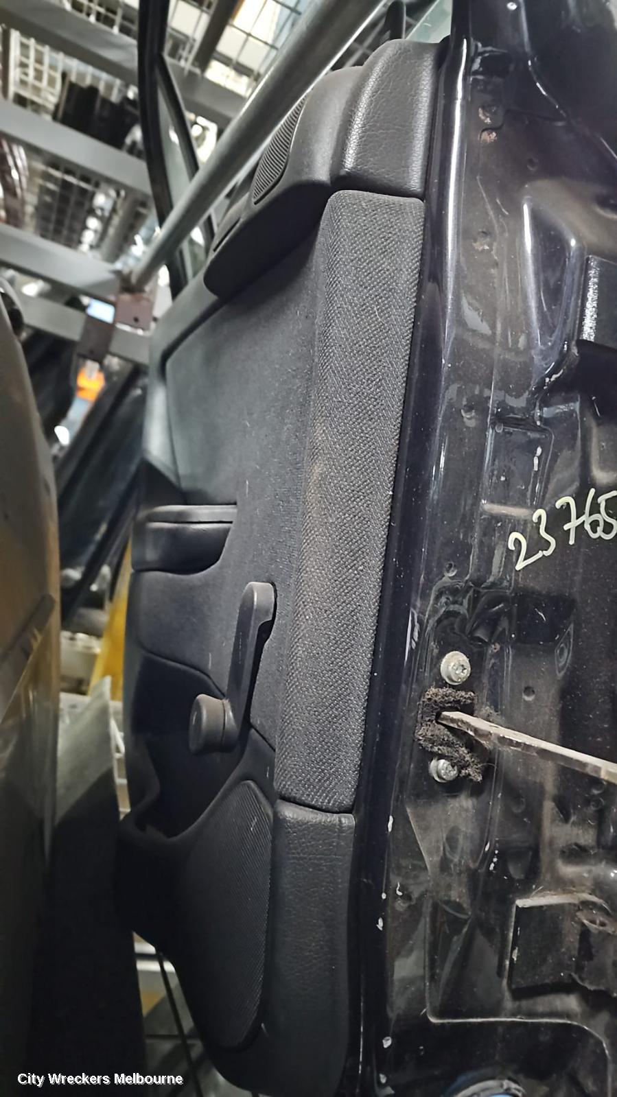 HOLDEN ASTRA LEFT REAR DOOR/SLIDING, TS, TONGUE TYPE HINGE, 09/1998 - 10/2006