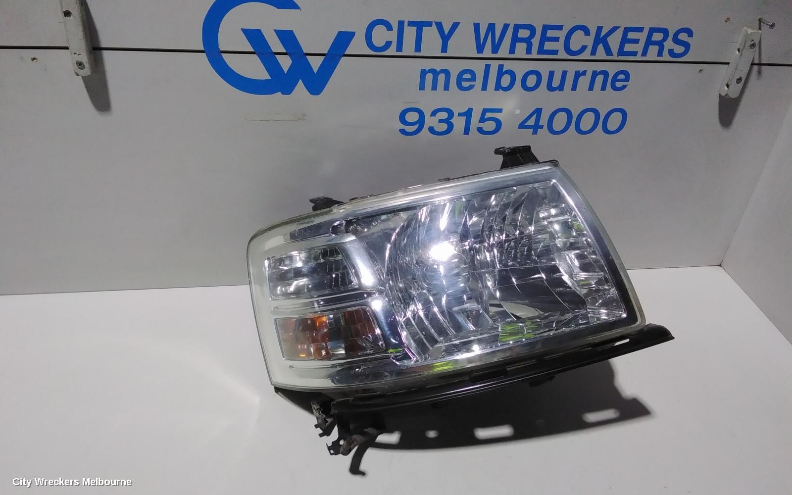 FORD RANGER RIGHT HEADLAMP, PJ, 12/2006 - 03/2009