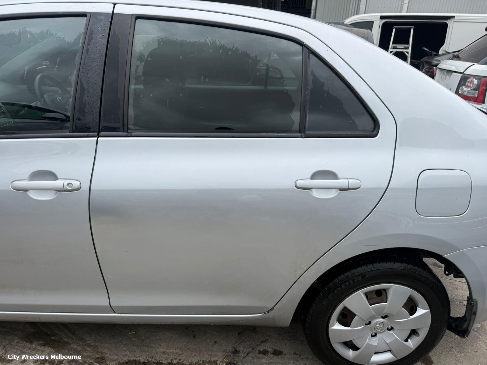 TOYOTA YARIS RIGHT REAR DOOR, NCP9#, SEDAN, 03/2006 - 06/2016 (AUS ONLY)