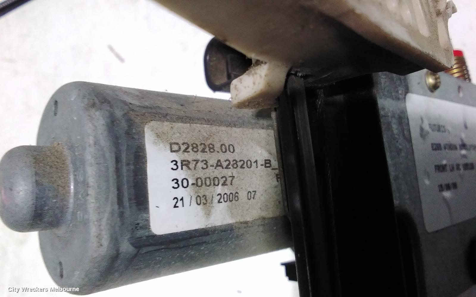 FORD TERRITORY LEFT FRONT WINDOW REG/MOTOR, SX-SY MKI, DOOR REG ASSY (REG AND MOTOR), 05/2004 - 02/2008