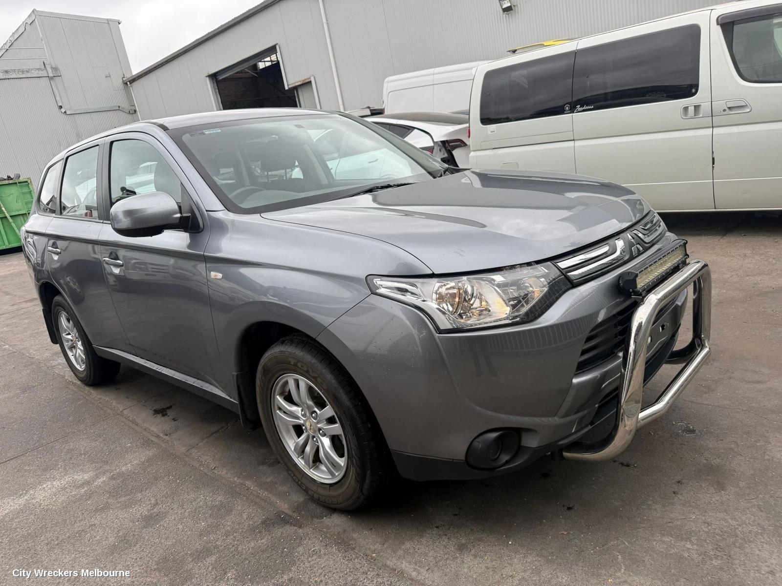 MITSUBISHI OUTLANDER TRANS/GEARBOX, AUTO, AWD, PETROL, 2.4, 4J12, W/ TRANSFER CASE, ZJ, W1CJA1A4X CODE, 10/2012 - 12/2014