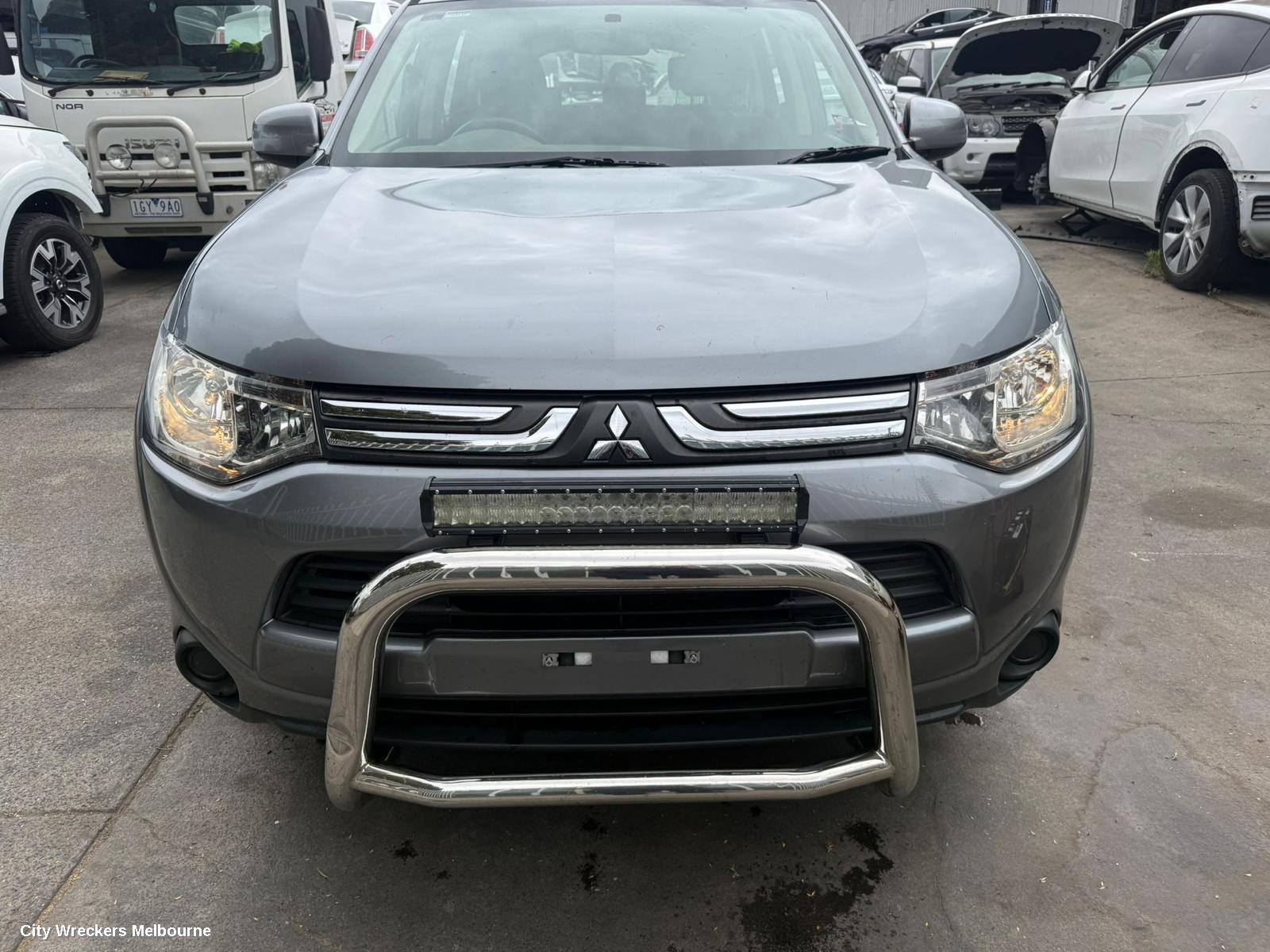 MITSUBISHI OUTLANDER TRANS/GEARBOX, AUTO, AWD, PETROL, 2.4, 4J12, W/ TRANSFER CASE, ZJ, W1CJA1A4X CODE, 10/2012 - 12/2014