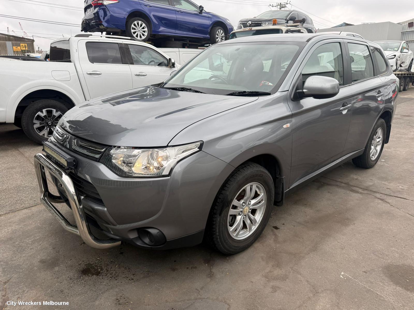 MITSUBISHI OUTLANDER TRANS/GEARBOX, AUTO, AWD, PETROL, 2.4, 4J12, W/ TRANSFER CASE, ZJ, W1CJA1A4X CODE, 10/2012 - 12/2014