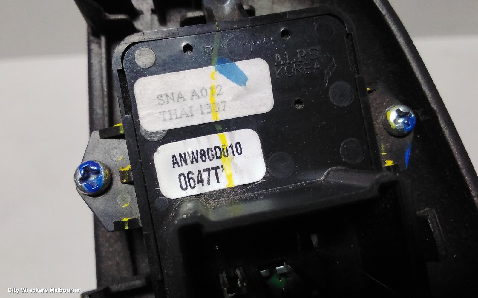 HONDA CIVIC PWR DR WIND SWITCH, RH FRONT (MASTER SWITCH), SEDAN, 8TH GEN, 02/2006 - 12/2011