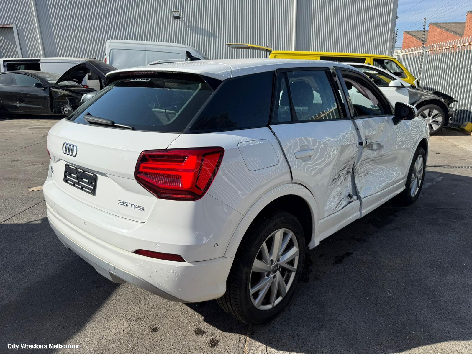 AUDI Q2 CONSOLE, CONSOLE LID ONLY, LEATHER TYPE, GA, 10/2016 ONWARDS