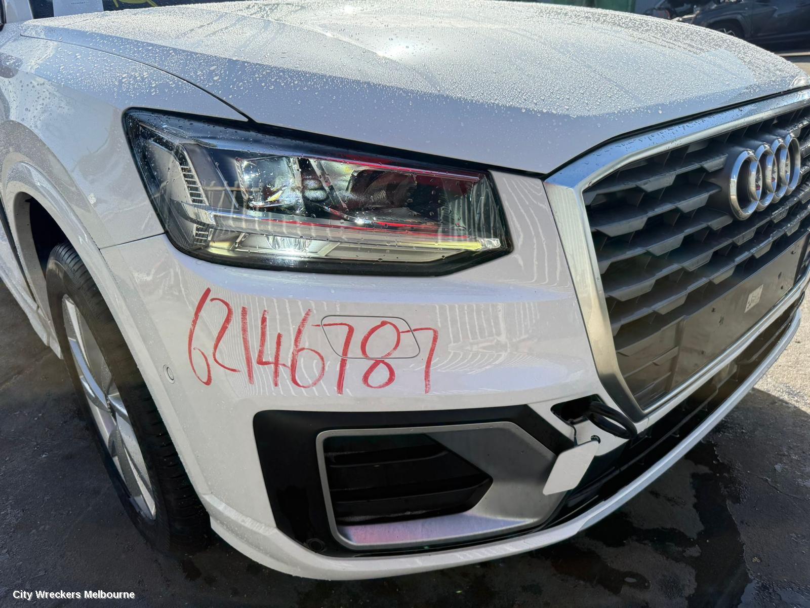 AUDI Q2 CONSOLE, CONSOLE LID ONLY, LEATHER TYPE, GA, 10/2016 ONWARDS