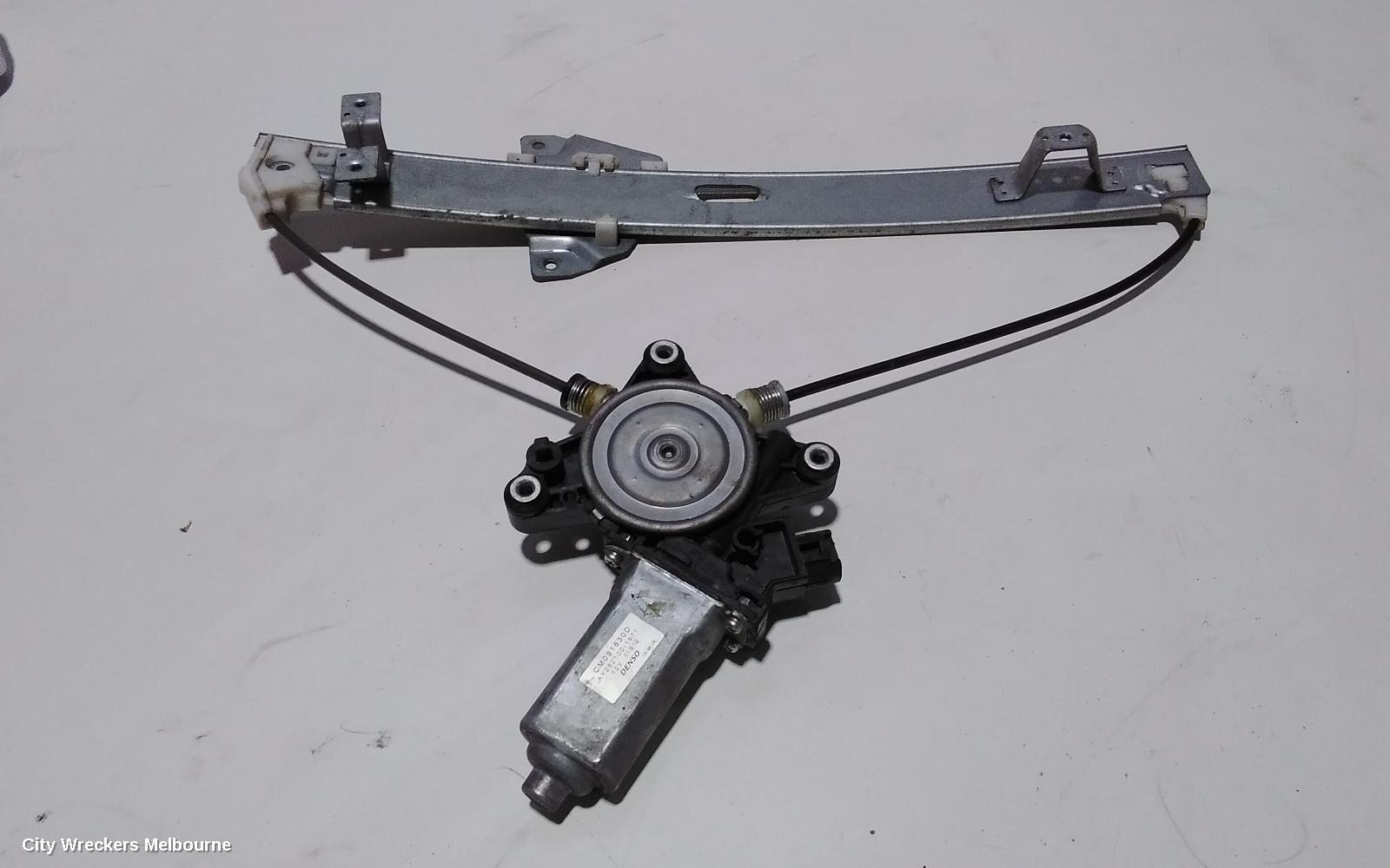 MITSUBISHI 380 RIGHT REAR WND REG/MOTOR, DB, ELECTRIC, 09/2005 - 03/2008