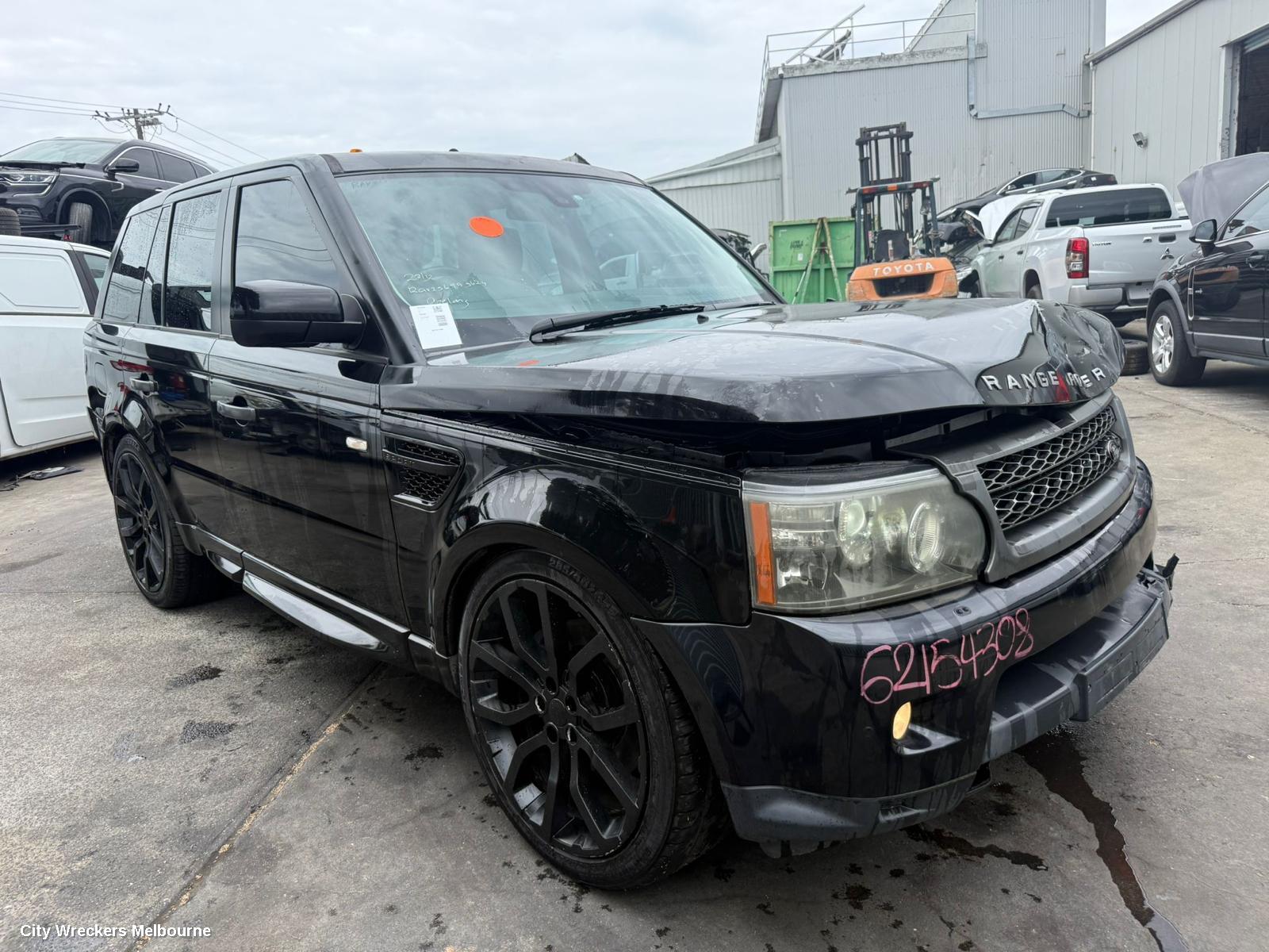 LAND ROVER RANGEROVER SPORT RIGHT REAR DOOR WINDOW, L320, 08/2005 - 12/2013