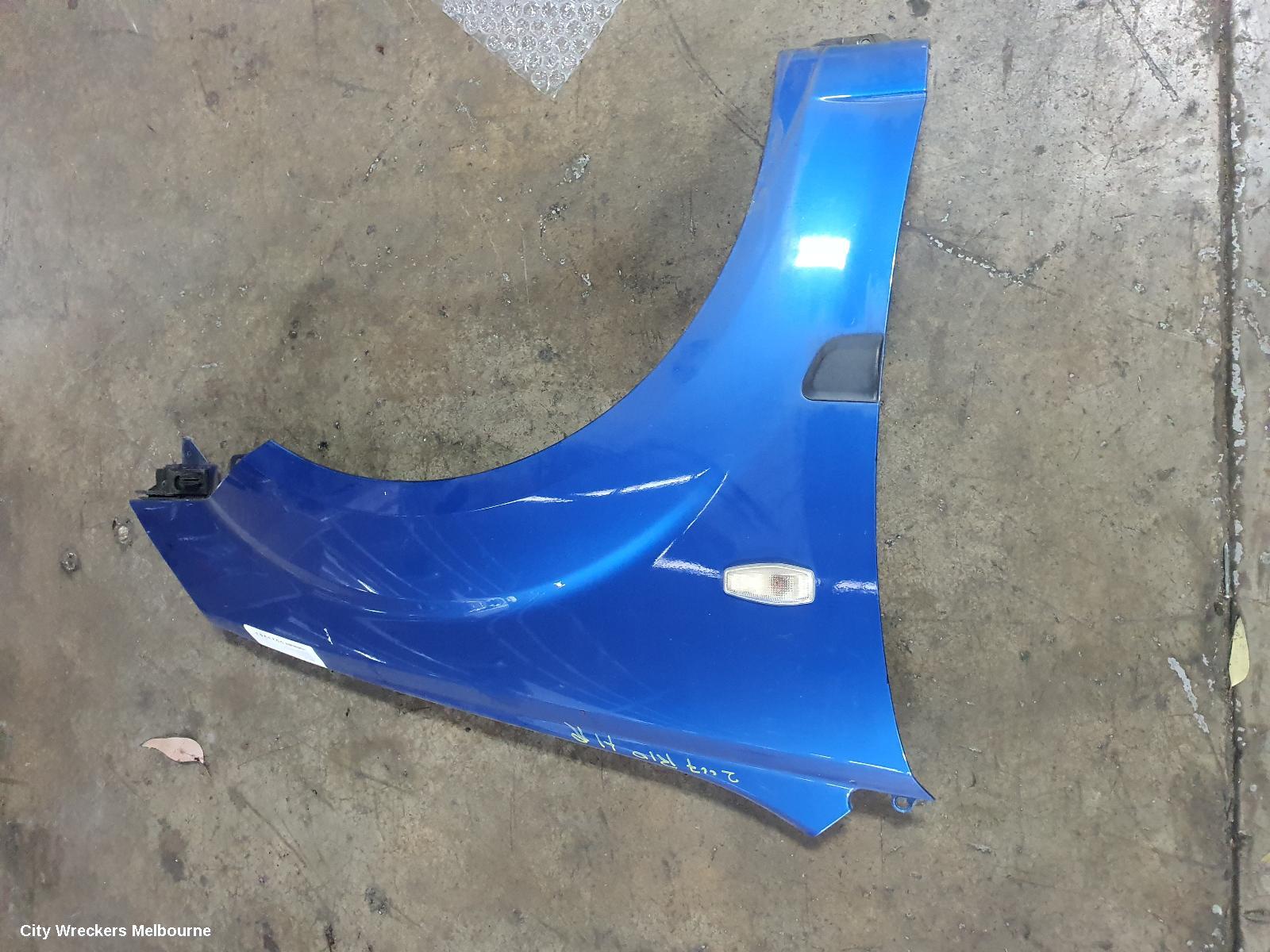 KIA RIO RIGHT GUARD, JB, SUIT W/ INDICATOR TYPE, 08/2005 - 07/2011