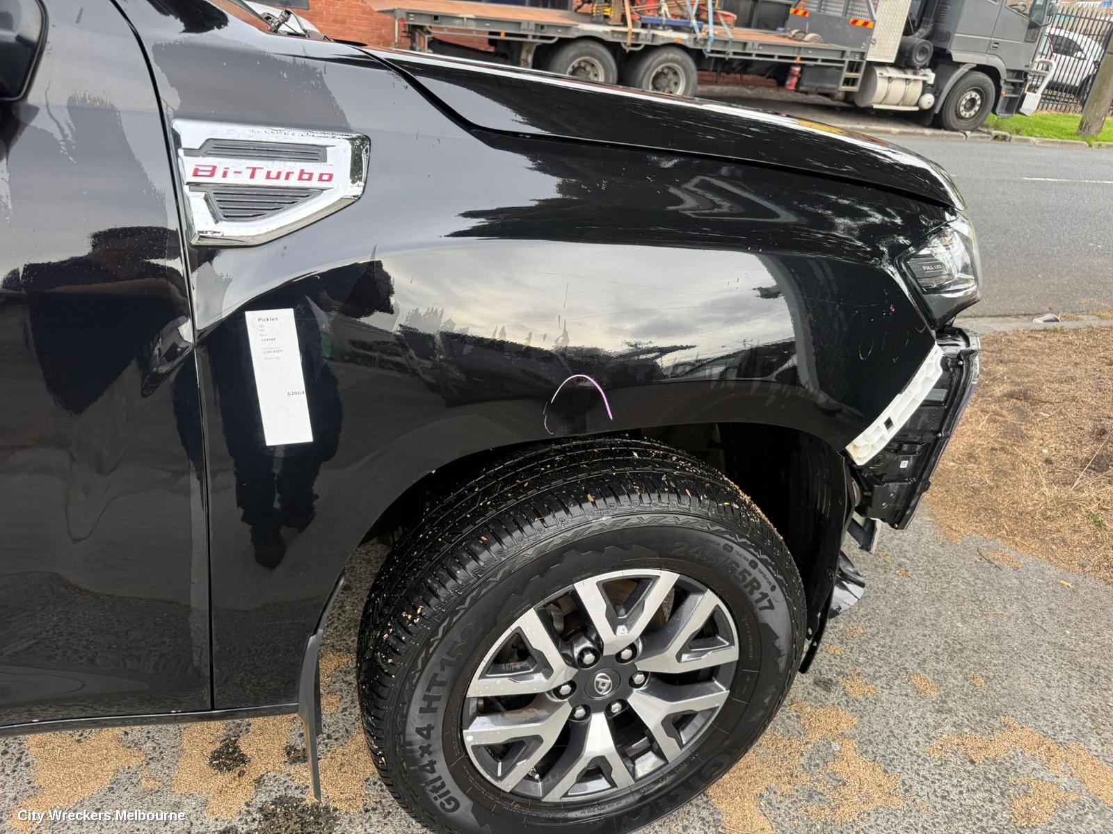 LDV T60 LEFT FRONT DOOR, SK8C, 07/2017 ONWARDS